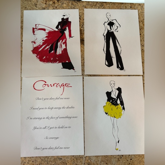 Celine Other - Celine Dion Courage Tour VIP - partial package (Artwork)